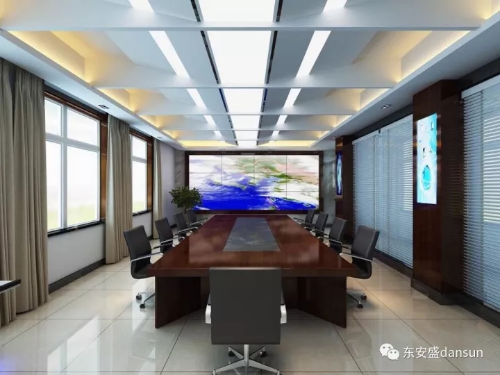 東安盛精心設計,用拼接屏打造行業“高”“大”“上”企業