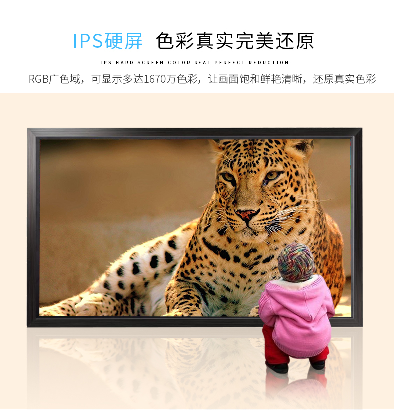 液晶監視器采用IPS硬盤色彩真是完美還原